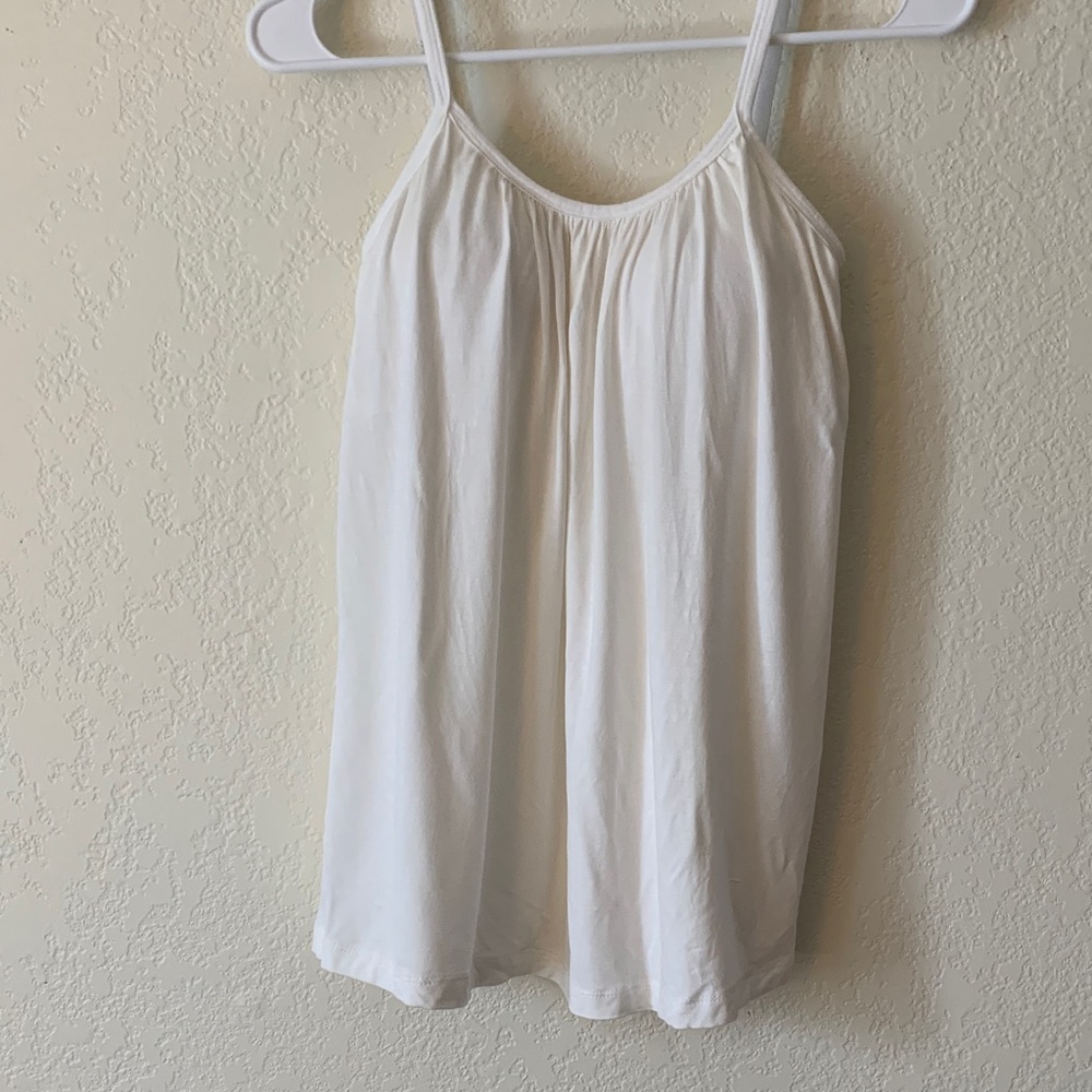 Women’s Elegant White Spaghetti Strap Bra Top - Size 2XL